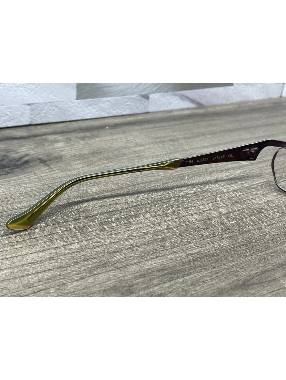 PRODESIGN Denmark 1154 Eyeglasses Frame c.3831 Red Purple 51[]16 Frames + Case